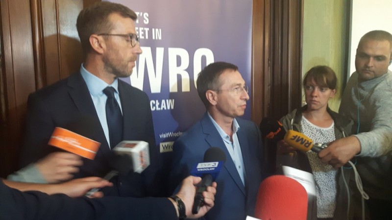 Rafał Dutkiewicz rekomenduje sprzedaż Śląska Wrocław Grzegorzowi Ślakowi - 