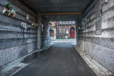 Wrocław: Na Nadodrzu powstaje malowidło przedstawiające historię sztuki [ZOBACZ] - 0