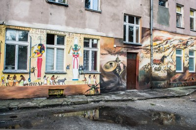 Wrocław: Na Nadodrzu powstaje malowidło przedstawiające historię sztuki [ZOBACZ] - 7
