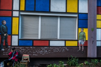 Wrocław: Na Nadodrzu powstaje malowidło przedstawiające historię sztuki [ZOBACZ] - 8
