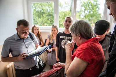 Solidarni z oszukaną 80-latką. Grupa wrocławian blokowała eksmisję komorniczą - 3
