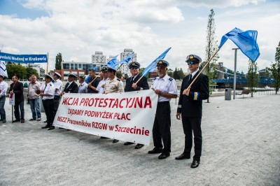 "Nie lejcie wody, dajcie pieniądze" - pikieta we Wrocławiu - 2