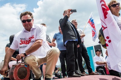 "Nie lejcie wody, dajcie pieniądze" - pikieta we Wrocławiu - 4