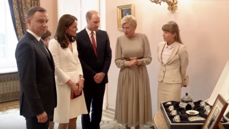 Księżna Kate wyjechała z Polski z prezentem z Dolnego Śląska - 