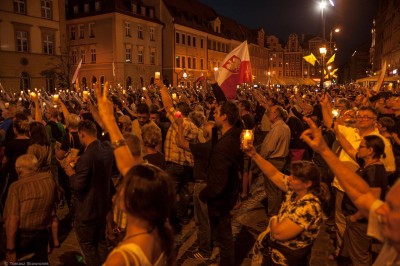 Zapowiadają dalsze protesty antyrządowe we Wrocławiu - 1