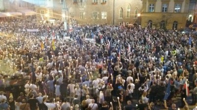 Kolejny dzień protestów przeciwko zmianom w organizacji polskiego wymiaru sprawiedliwości