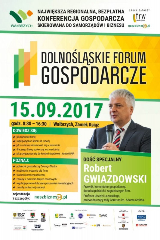Największa bezpłatna konferencja gospodarcza w Zamku Książ - 