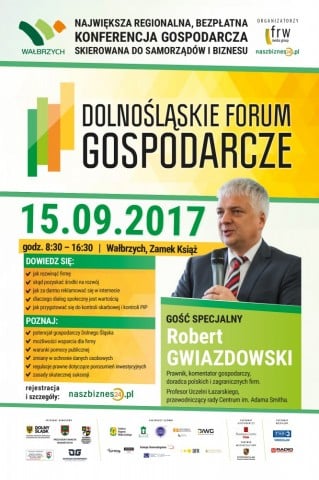 Największa bezpłatna konferencja gospodarcza w Zamku Książ