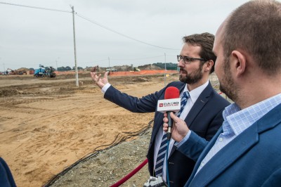 Środa Śląska: Wmurowano kamień węgielny pod centrum Lufthansy [POSŁUCHAJ] - 1