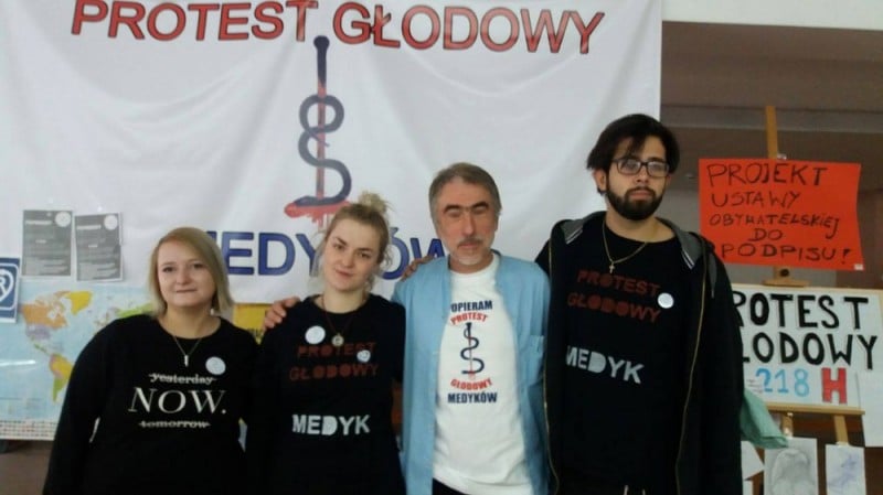 Koniec głodówki medyków. "Jesteśmy lekceważeni. I my, i pacjenci" -