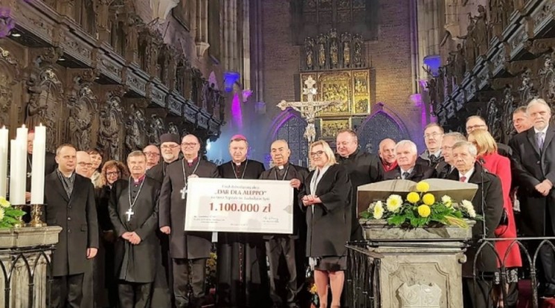 Wrocław: Biskup Aleppo podziękował za pomoc - Fot: A. Owczarek/E. Osowicz/ DUW