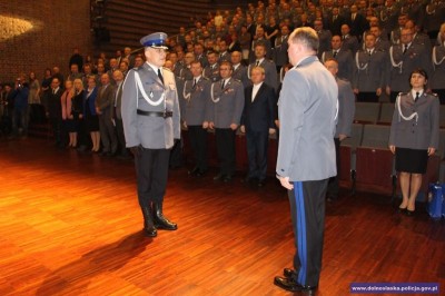 Ślubowanie nowych policjantów we Wrocławiu - 3