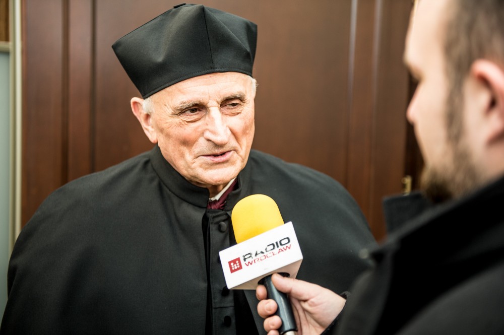 Prof. Wojciech Witkiewicz z doktoratem honoris causa Politechniki Wrocławskiej