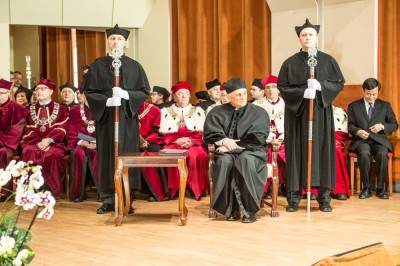 Prof. Wojciech Witkiewicz z doktoratem honoris causa Politechniki Wrocławskiej