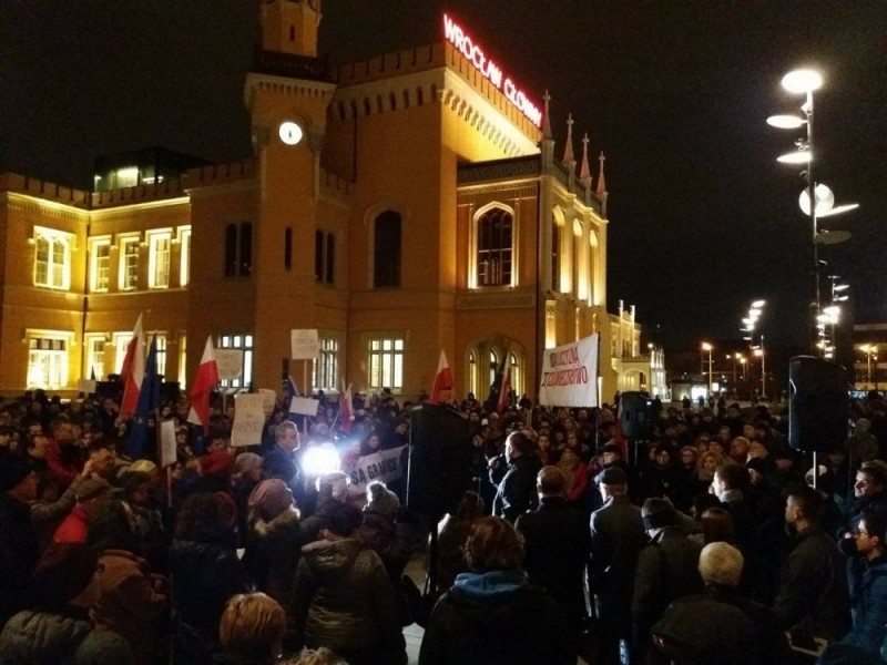 Manifestacja antynacjonalistyczna we Wrocławiu - 
