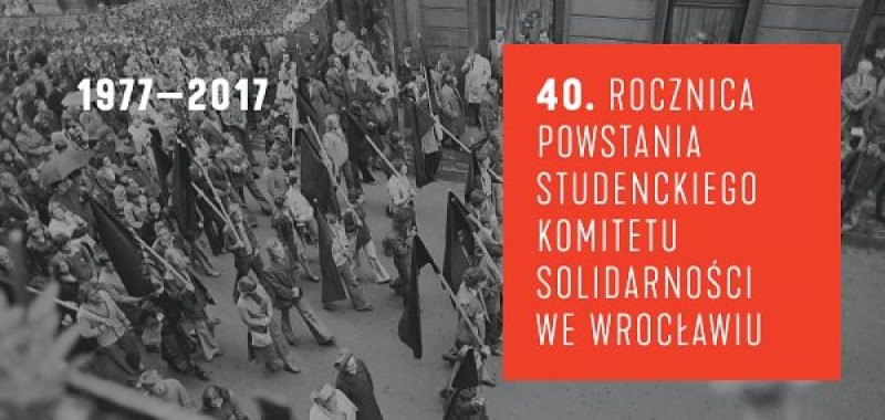 Wrocław: Obchody 40 rocznicy powstania Studenckiego Komitetu Solidarności - fot. wroclaw.pl