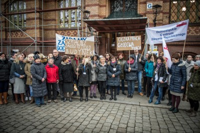 Wrocław: Strajk w Dolnośląskim Centrum Zdrowia Psychicznego - 3