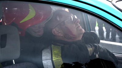 Ćwiczenia służb ratunkowych na S5 w okolicach Trzebnicy [FOTO,WIDEO] - 9