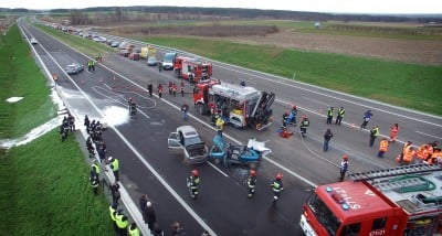 Ćwiczenia służb ratunkowych na S5 w okolicach Trzebnicy [FOTO,WIDEO] - 5