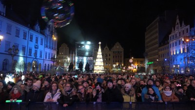 Wrocław świętował sylwestra w "Kolorach radości" - 12