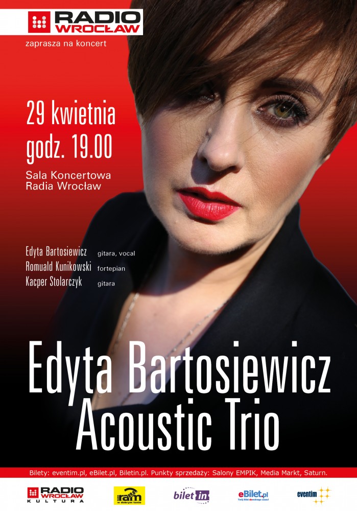 Edyta Bartosiewicz zagrała w Sali Koncertowej Radia Wrocław