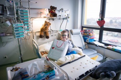 Dzieci z wrocławskiej kliniki Przylądek Nadziei obdarowane prezentami - 8