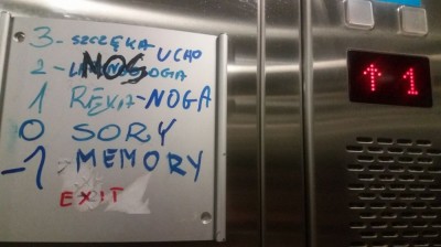 Zgubiłeś się w szpitalu? Opis "SORY, MEMORY" Ci pomoże [FOTO]