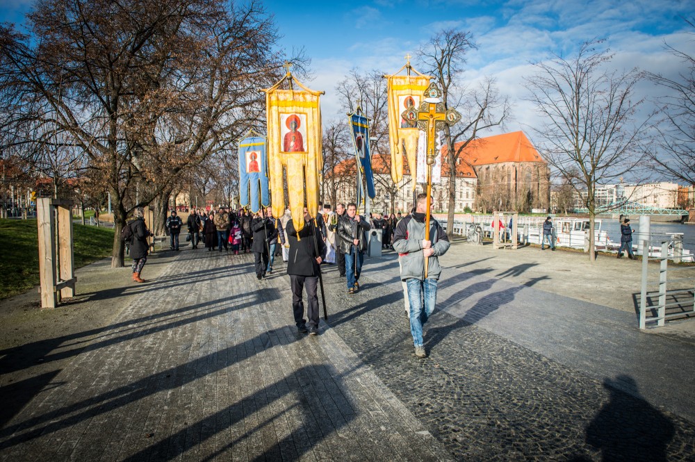Grekokatolickie Święto Jordanu nad wrocławską Odrą [ZDJĘCIA]