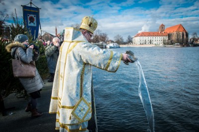 Grekokatolickie Święto Jordanu nad wrocławską Odrą [ZDJĘCIA]