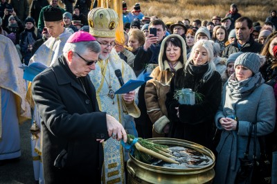 Grekokatolickie Święto Jordanu nad wrocławską Odrą [ZDJĘCIA] - 15