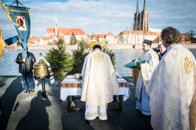 Grekokatolickie Święto Jordanu nad wrocławską Odrą [ZDJĘCIA] - 5