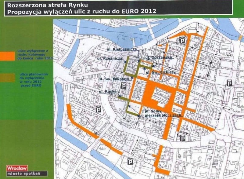 Wrocław: Aktywiści chcą deptaków zamiast ulic. Powołują się na... plany z 2011 roku - 