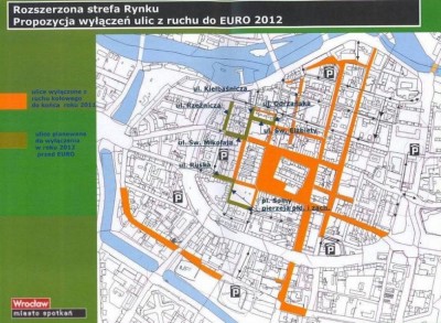Wrocław: Aktywiści chcą deptaków zamiast ulic. Powołują się na... plany z 2011 roku