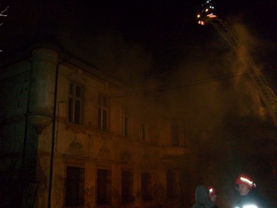 Groźny pożar w pałacu w Goczałkowie - 3