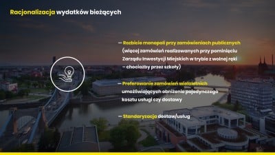 Sprzedać Śląsk Wrocław i walczyć ze smogiem. Jerzy Michalak przedstawił program miejskich inwestycji - 5