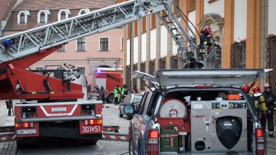 Ćwiczenia strażaków na wypadek zapalenia się obiektu sakralnego [WIDEO,FOTO] - 0
