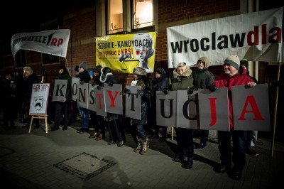 Wrocław: Manifestacja w obronie sądów [FOTO] - 0