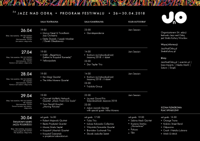 54. Jazz Nad Odrą [PROGRAM] - 5