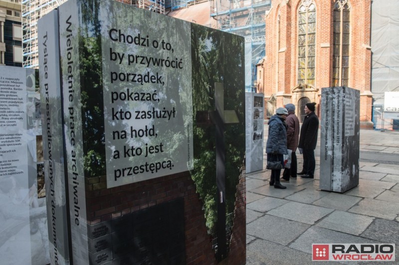 Wystawa poświęcona Żołnierzom Wyklętym w centrum Wrocławia [FOTO] - fot. Andrzej Owczarek 
