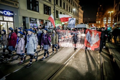 Marsz we Wrocławiu: Uczcili pamięć Żołnierzy Wyklętych [FOTO] - 4