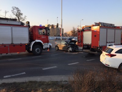 Wrocław: Wypadek na Gądowiance. Spore korki w mieście