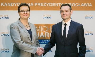 Poseł Michał Jaros oficjalnym kandydatem na prezydenta Wrocławia