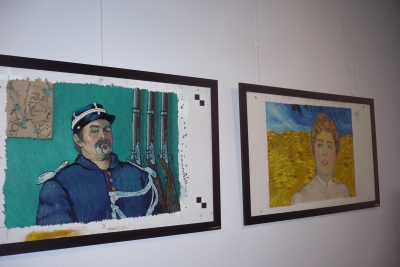 Obrazy, z których powstał "Twój Vincent" w zamku Książ - 2
