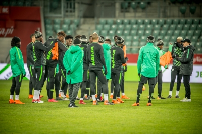 Reprezentacje Polski i Nigerii trenowały na Stadionie Wrocław [FOTO] - 33