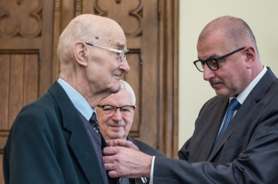 Profesor Ryszard Krasnodębski odznaczony medalem "Wrocław z wdzięcznością" - 3