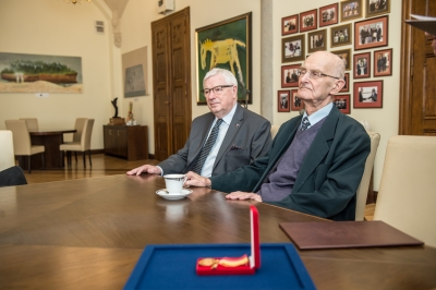 Profesor Ryszard Krasnodębski odznaczony medalem "Wrocław z wdzięcznością" - 4