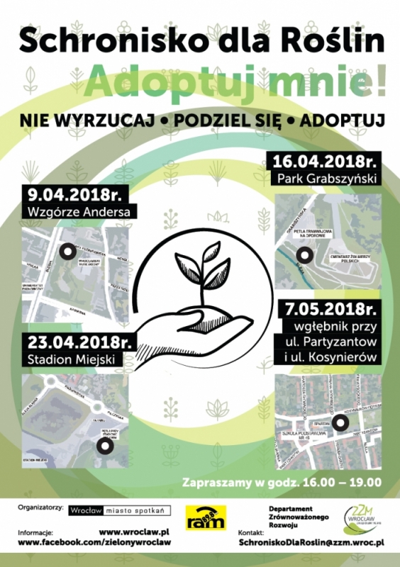 We Wrocławiu rusza II edycja akcji Schronisko dla roślin - 