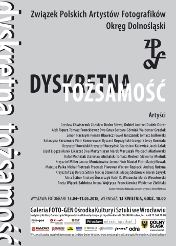Dyskretna tożsamość, wystawa fotografii - 1