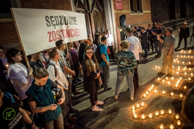 Protest przeciwko zmianom w sądownictwie  - 0