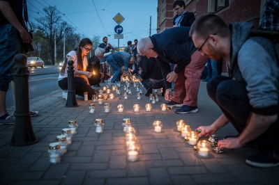 Protest przeciwko zmianom w sądownictwie  - 8